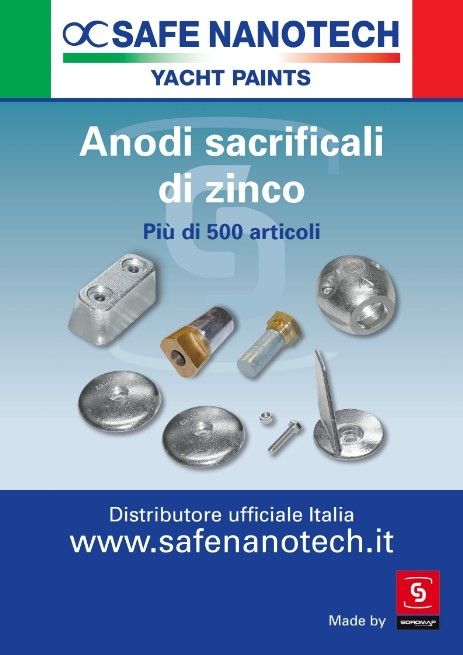 Anodi sacrificali di zinco al 99,99% 